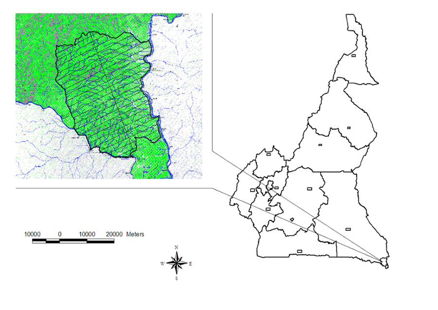 Figure 1 - Map showing location of UFA 10-064